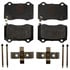 SP1053XPH by RAYBESTOS - Raybestos Specialty - Street Performance Metallic Brake Pad Set