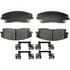 SP1056XPH by RAYBESTOS - Raybestos Specialty - Street Performance Metallic Brake Pad Set