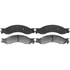 SP1064SBH by RAYBESTOS - Raybestos Specialty - School Bus Metallic Brake Pad Set