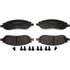 SP1068TRH by RAYBESTOS - Raybestos Specialty - Truck Metallic Brake Pad Set