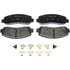 SP1069TRH by RAYBESTOS - Raybestos Specialty - Truck Metallic Brake Pad Set