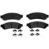 SP1067SBH by RAYBESTOS - Raybestos Specialty - School Bus Metallic Brake Pad Set