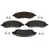 SP1068SBH by RAYBESTOS - Raybestos Specialty - School Bus Metallic Brake Pad Set