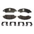 SP1092PPH by RAYBESTOS - Raybestos Specialty - Police Metallic Brake Pad Set