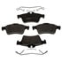 SP1095EUH by RAYBESTOS - Raybestos Specialty - European Metallic Brake Pad Set