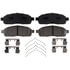 SP1083PSH by RAYBESTOS - Raybestos Specialty - Police Metallic Brake Pad Set