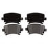 SP1108XP by RAYBESTOS - Raybestos Specialty - Street Performance Metallic Brake Pad Set