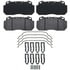 SP1312TRH by RAYBESTOS - Raybestos Specialty - Air Disc Metallic Brake Pad Set