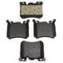 Raybestos SP1429EU Disc Brake Pad Set Raybestos Specialty - European Metallic Brake Pad Set