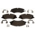 Raybestos SP1479EUH Disc Brake Pad Set Brake Parts Inc Raybestos Specialty - European Metallic Disc Brake Pad Set