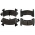 Raybestos SP154XPH Disc Brake Pad Set Raybestos Specialty - Street Performance Metallic Brake Pad Set