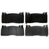 Raybestos SP1853XP Disc Brake Pad Set Raybestos Specialty - Street Performance Metallic Brake Pad Set