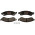 SP412XPH by RAYBESTOS - Raybestos Specialty - Street Performance Metallic Brake Pad Set