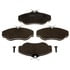 SP676EUH by RAYBESTOS - Raybestos Specialty - European Metallic Brake Pad Set