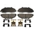 SP679TRH by RAYBESTOS - Raybestos Specialty - Truck Metallic Brake Pad Set