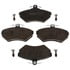 SP704EUH by RAYBESTOS - Brake Parts Inc Raybestos Specialty - European Metallic Disc Brake Pad Set