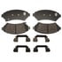SP699PPH by RAYBESTOS - Raybestos Specialty - Police Metallic Brake Pad Set