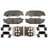Raybestos SP732XPH Disc Brake Pad Set Raybestos Specialty - Street Performance Metallic Brake Pad Set