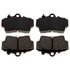 SP737XPH by RAYBESTOS - Raybestos Specialty - Street Performance Metallic Brake Pad Set