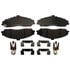 SP731XPH by RAYBESTOS - Raybestos Specialty - Street Performance Metallic Brake Pad Set