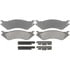 SP758TRH by RAYBESTOS - Raybestos Specialty - Truck Metallic Brake Pad Set