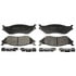 Raybestos SP777TRH Disc Brake Pad Set DISC BRAKE PAD