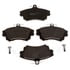 SP837EUH by RAYBESTOS - Raybestos Specialty - European Metallic Brake Pad Set