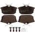 Raybestos SP838EUH Disc Brake Pad Set Raybestos Specialty - European Metallic Brake Pad Set
