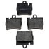 SP848EU by RAYBESTOS - Brake Parts Inc Raybestos Specialty - European Metallic Disc Brake Pad Set