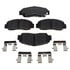 SP959XPH by RAYBESTOS - Raybestos Specialty - Street Performance Metallic Brake Pad Set