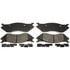 SP966TRH by RAYBESTOS - Raybestos Specialty - Truck Metallic Brake Pad Set