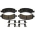 SP974TRH by RAYBESTOS - Raybestos Specialty - Truck Ceramic Brake Pad Set