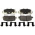 Raybestos SP999PPH Disc Brake Pad Set Raybestos Specialty - Police Metallic Brake Pad Set