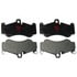 SP991XP by RAYBESTOS - Raybestos Specialty - Street Performance Metallic Brake Pad Set
