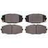 Advics AD0435 Disc Brake Pad Set ADVICS Ultra-Premium Ceramic Brake Pads