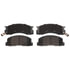 AD0500 by ADVICS - ADVICS Ultra-Premium Ceramic Brake Pads
