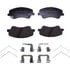 MGD2190CH by RAYBESTOS - Raybestos R-Line Ceramic Brake Pad Set