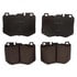 PGD1796M by RAYBESTOS - Raybestos Element3 Metallic Brake Pad Set