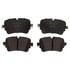 Raybestos PGD1895M Disc Brake Pad Set Raybestos Element3 Metallic Brake Pad Set