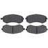 PGD422 by RAYBESTOS - DISC BRAKE PAD SET