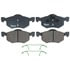 PGD843C by RAYBESTOS - DISC BRAKE PAD SET