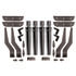 10001410 by MINIMIZER - Plastic bolt on brackets Carbon Fiber