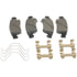 DA06MJK00TNW by INFINITI - Infiniti Maintenance Advantage Disc Brake Pad Set Front