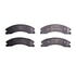 4000-1565-10 by DYNAMIC FRICTION COMPANY - DFC 4000 HybriDynamic Brake Pads