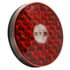 55162 by GROTE - 4" Round LED Stop Tail Turn Lights with Integrated Backup, Integrated 4-Pin Hard Shell Termination