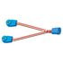 668143 by GROTE - Two Light 9" Y Adapter Pigtails - 90� Plug, Multi Pack
