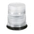 Grote 78081 Strobe Light Dual Color LED Beacons, Tall Lens, Amber/White