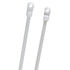 Grote 836027 Cable Tie Nylon Cable Ties, Screw Mount, 100 Pack, White