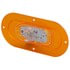 54203 by GROTE - SuperNova Oval LED Side Turn Marker Light - Integrated Flange Mount, Male Pin