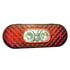 54672 by GROTE - 6" Oval LED Stop Tail Turn Lights with Integrated Back-up, Male Pin Termination